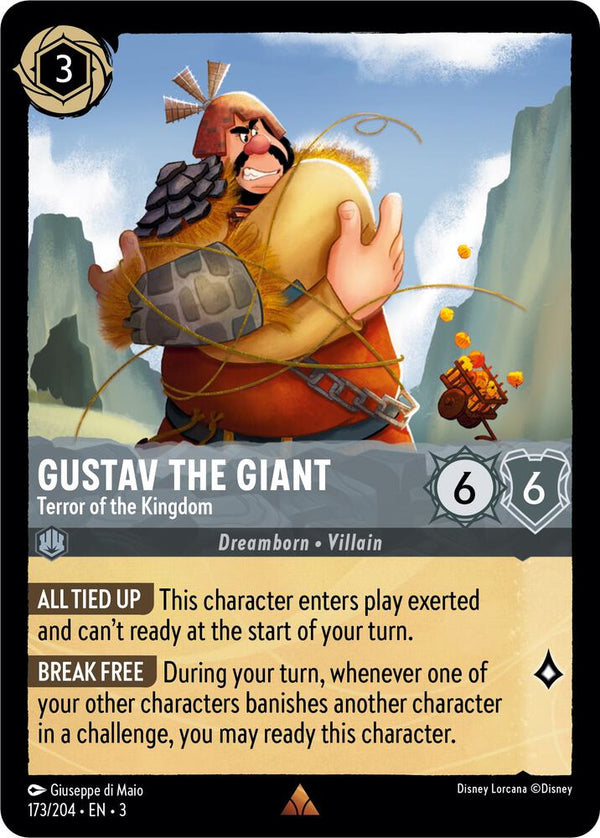 Gustav the Giant - Terror of the Kingdom - Disney Lorcana