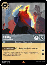 Hades - Hotheaded Ruler - Disney Lorcana