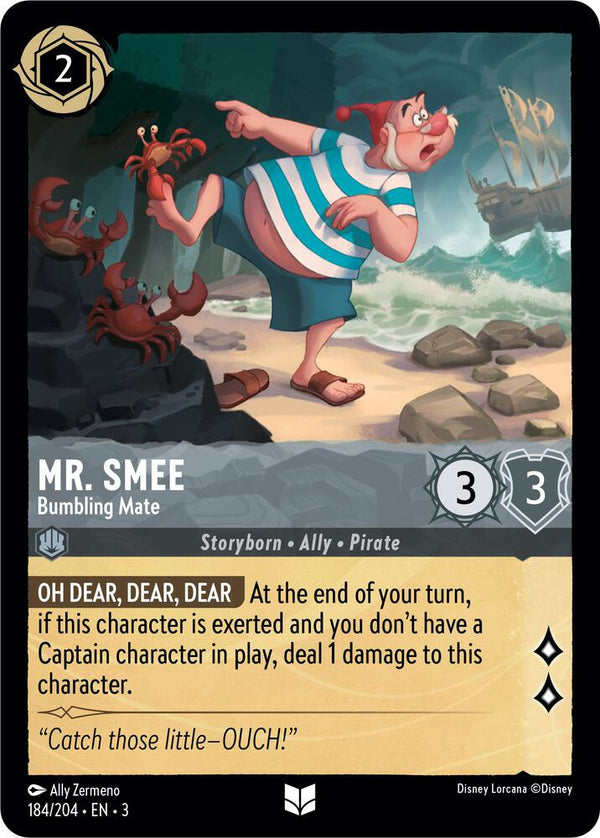 Mr. Smee - Bumbling Mate - Disney Lorcana