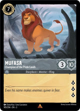 Mufasa - Champion of the Pride Lands - Disney Lorcana