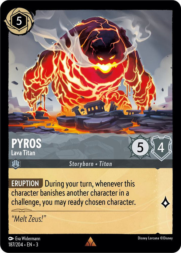 Pyros - Lava Titan - Disney Lorcana