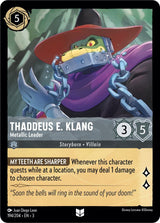 Thaddeus E. Klang - Metallic Leader - Disney Lorcana
