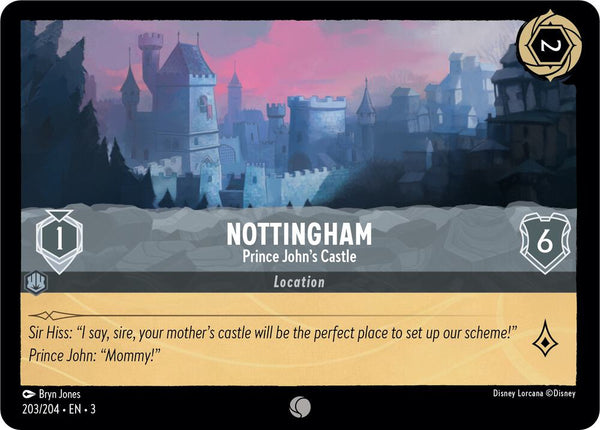 Nottingham - Prince John's Castle - Disney Lorcana