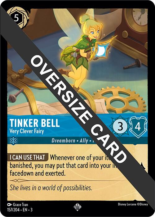Tinker Bell - Very Clever Fairy (Oversized) - Disney Lorcana