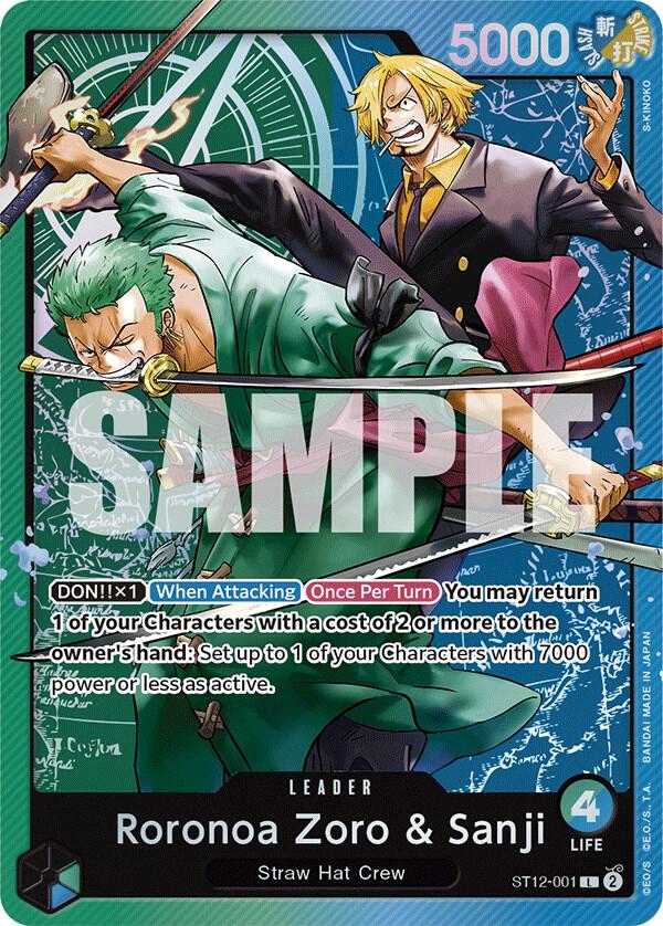 Roronoa Zoro & Sanji - One Piece Card Game