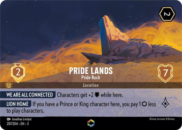 Pride Lands - Pride Rock (Enchanted) - Disney Lorcana