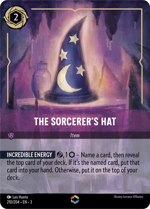 The Sorcerer's Hat (Enchanted) - Disney Lorcana