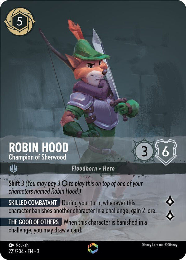 Robin Hood - Champion of Sherwood (Enchanted) - Disney Lorcana