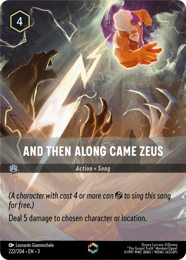 And Then Along Came Zeus (Enchanted) - Disney Lorcana
