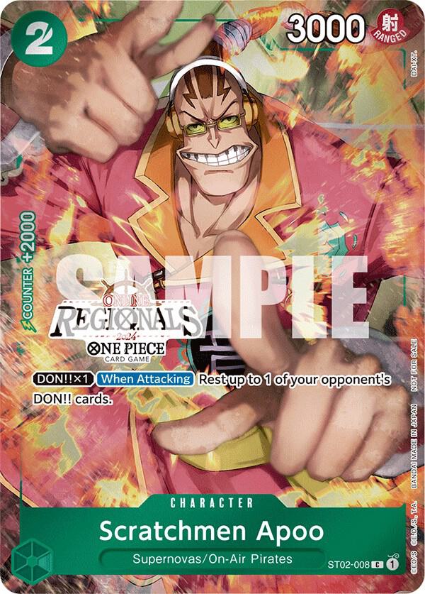 Scratchmen Apoo (Online Regional 2024) [Participant] - One Piece Card Game