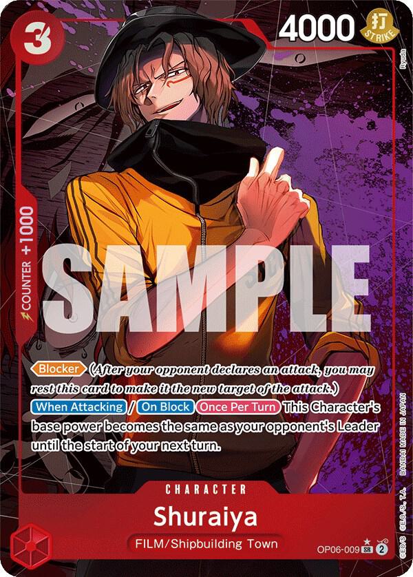 Shuraiya (Alternate Art) - One Piece Card Game