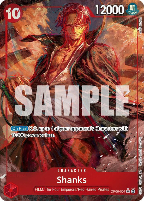 Shanks (Alternate Art) - One Piece Card Game