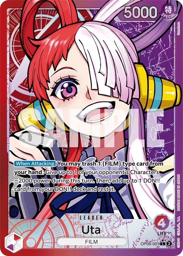 Uta (Alternate Art) - One Piece Card Game