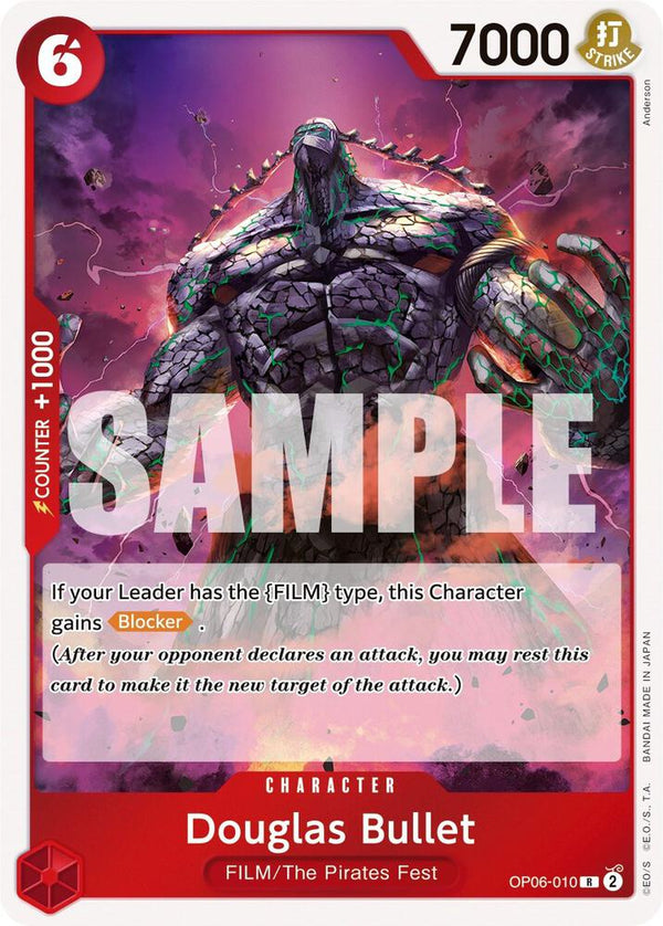 Douglas Bullet - One Piece Card Game