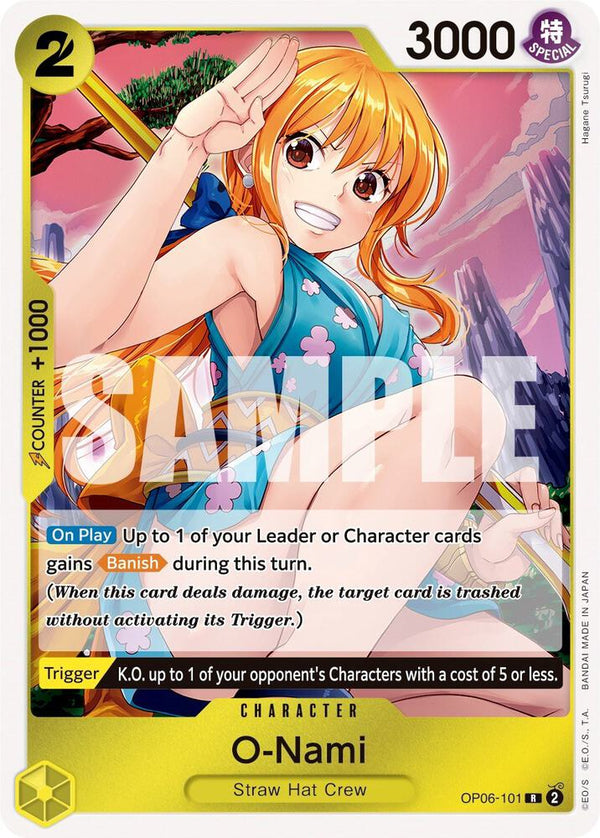 O-Nami - One Piece Card Game