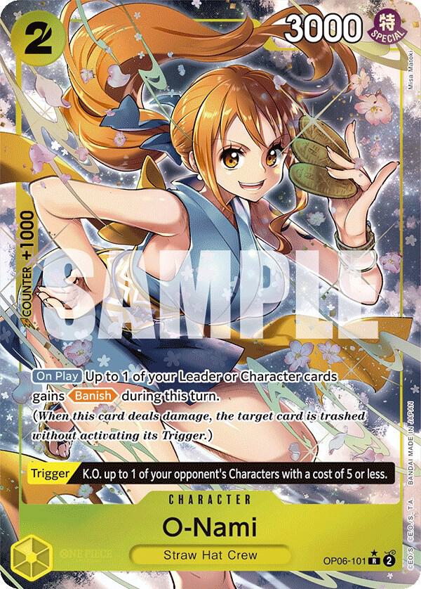 O-Nami (Alternate Art) - One Piece Card Game