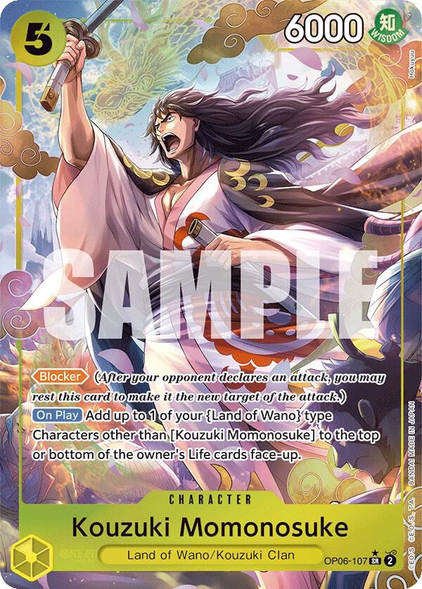 Kouzuki Momonosuke (Alternate Art) - One Piece Card Game