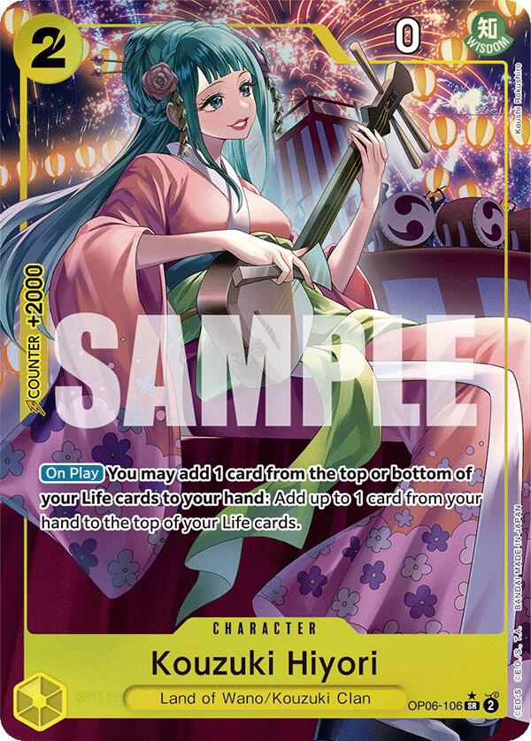 Kouzuki Hiyori (Alternate Art) - One Piece Card Game