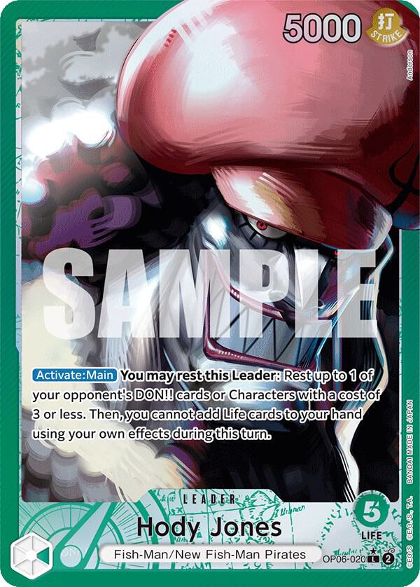 Hody Jones (020) (Alternate Art) - One Piece Card Game