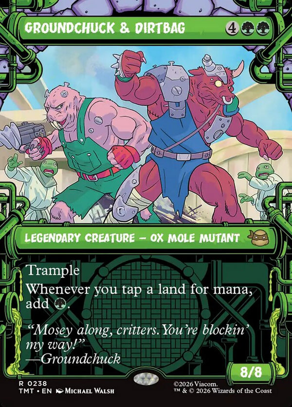Groundchuck & Dirtbag (Showcase) - Magic: The Gathering