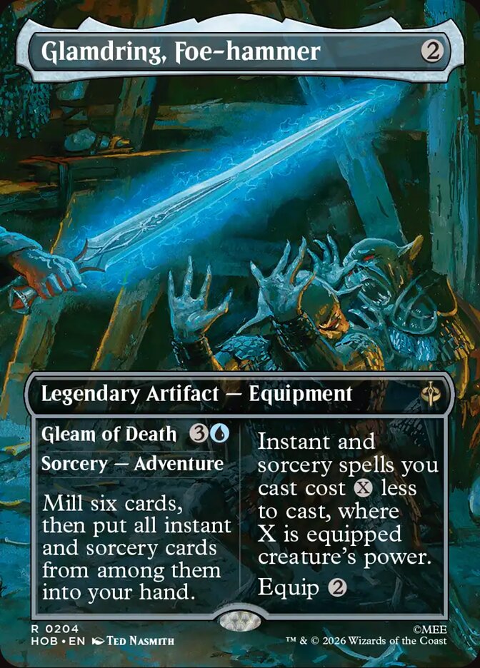Glamdring, Foe-hammer (Borderless)