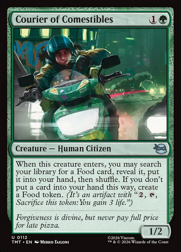 Courier of Comestibles - Magic: The Gathering
