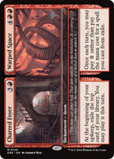 Charred Foyer // Warped Space - Magic: The Gathering
