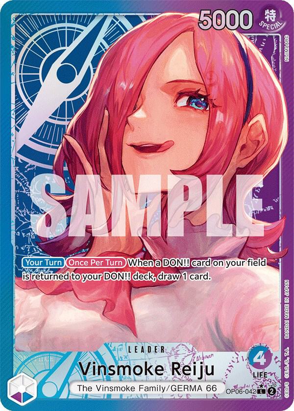 Vinsmoke Reiju (042) (Alternate Art) - One Piece Card Game
