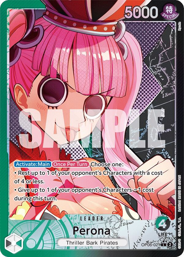 Perona (021) (Alternate Art) - One Piece Card Game