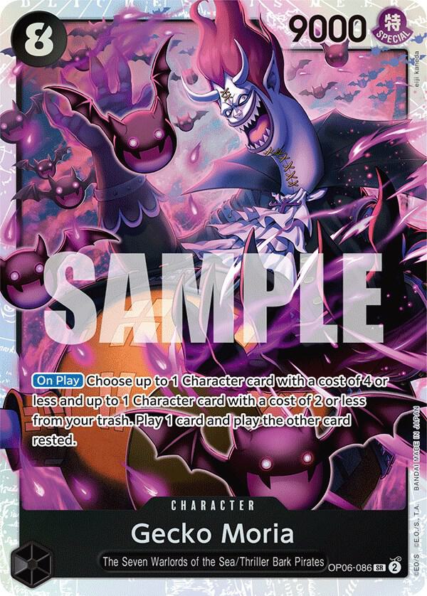 Gecko Moria (086) - One Piece Card Game