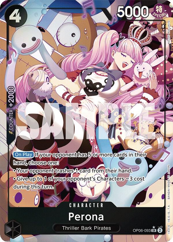 Perona (093) (Alternate Art) - One Piece Card Game