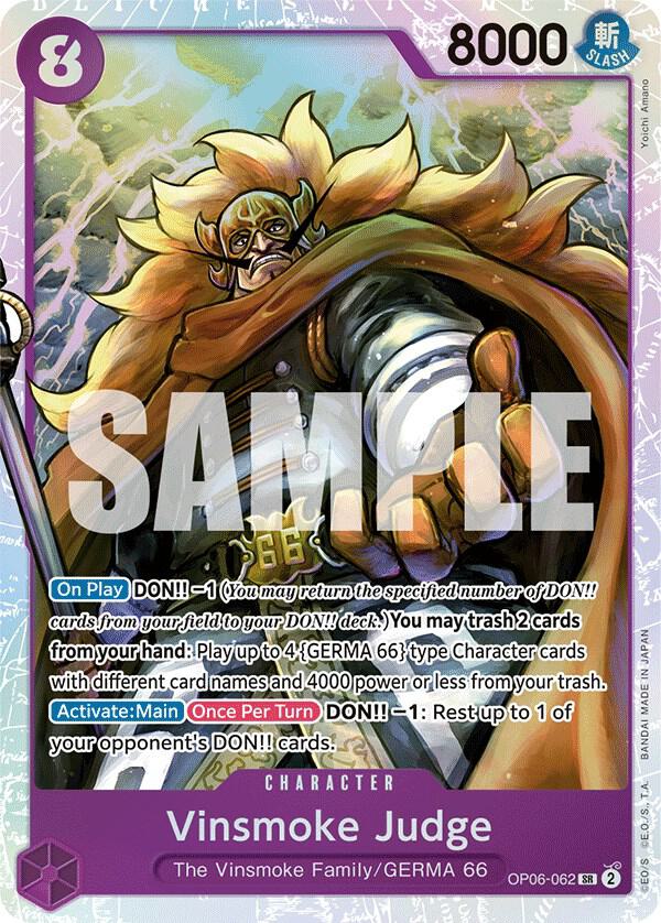 Vinsmoke Judge - One Piece Card Game