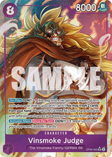 Vinsmoke Judge (Alternate Art) - One Piece Card Game