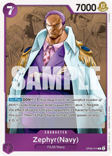 Zephyr (Navy) - One Piece Card Game
