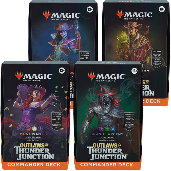 Outlaws of Thunder Junction Commander Deck Display - Magic: The Gathering