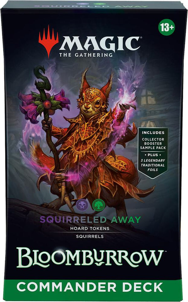 Bloomburrow Commander Deck - Squirreled Away - Magic: The Gathering