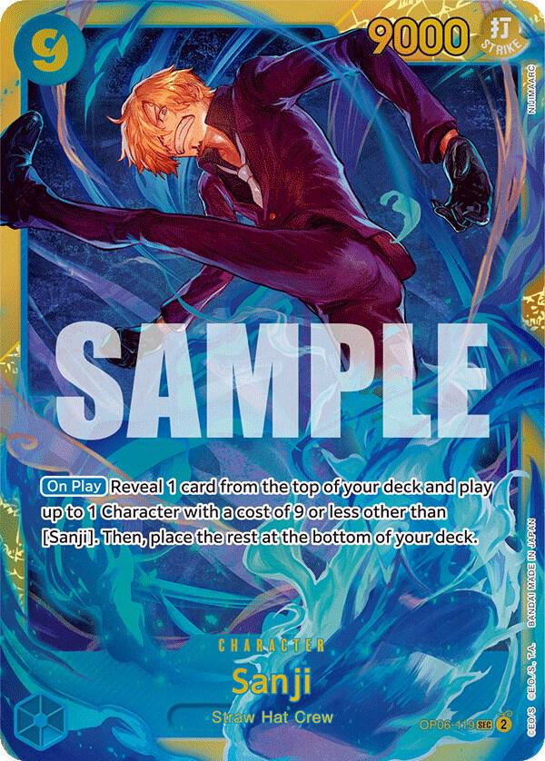 Sanji - One Piece Card Game