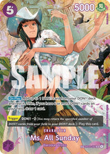 Ms. All Sunday (SP) - One Piece Card Game