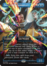 Seasoned Cryomancer (Borderless) (Fcet Foil) (0452) (FRA 452) - Magic: The Gathering