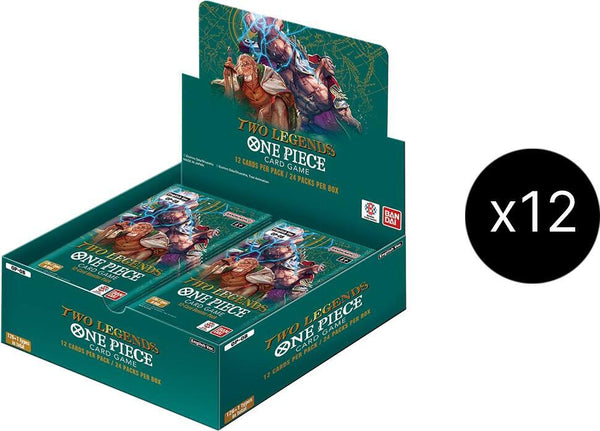 Two Legends - Booster Box Case - One Piece Card Game