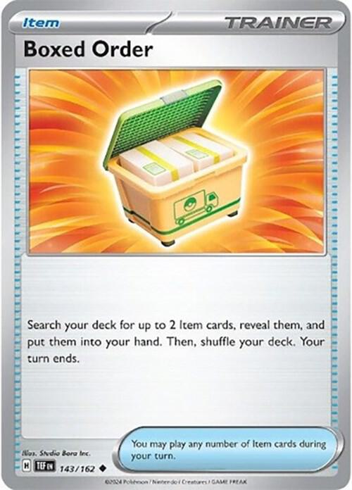 Boxed Order - Pokémon