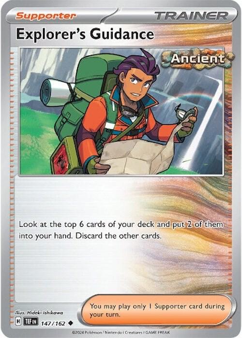 Explorer's Guidance - 147/162 - Pokémon