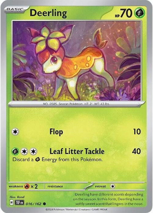 Deerling - 016/162 - Pokémon