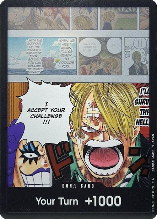 DON!! Card (Ivankov & Sanji) (Double Pack Set Vol. 3) - One Piece Card Game