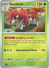 Sawsbuck - 017/162 - Pokémon