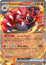 Incineroar ex - 034/162 - Pokémon