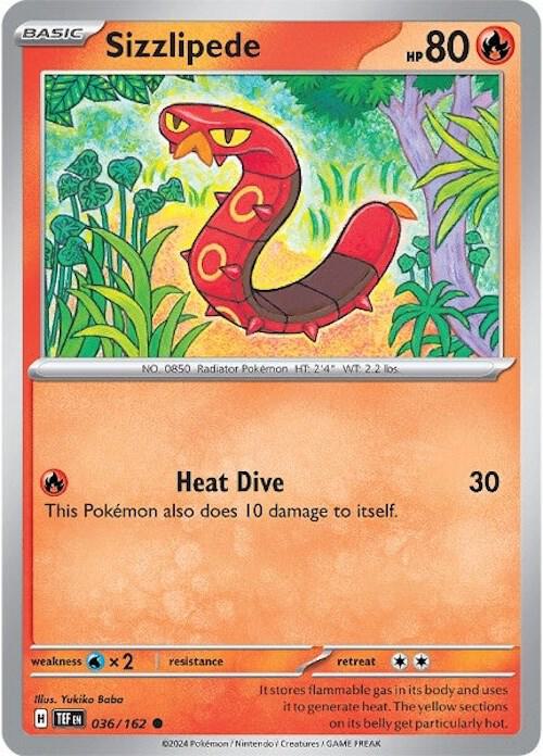 Sizzlipede - Pokémon