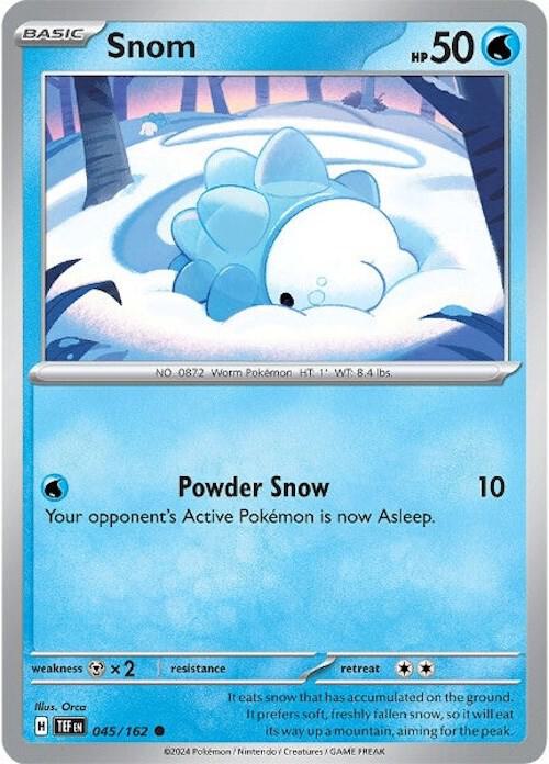 Snom - 045/162 - Pokémon