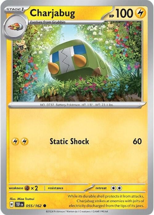 Charjabug - 055/162 - Pokémon