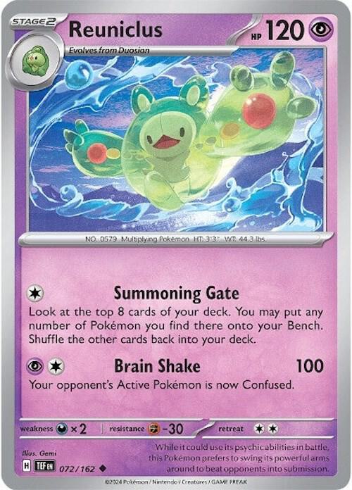 Reuniclus - 072/162 - Pokémon